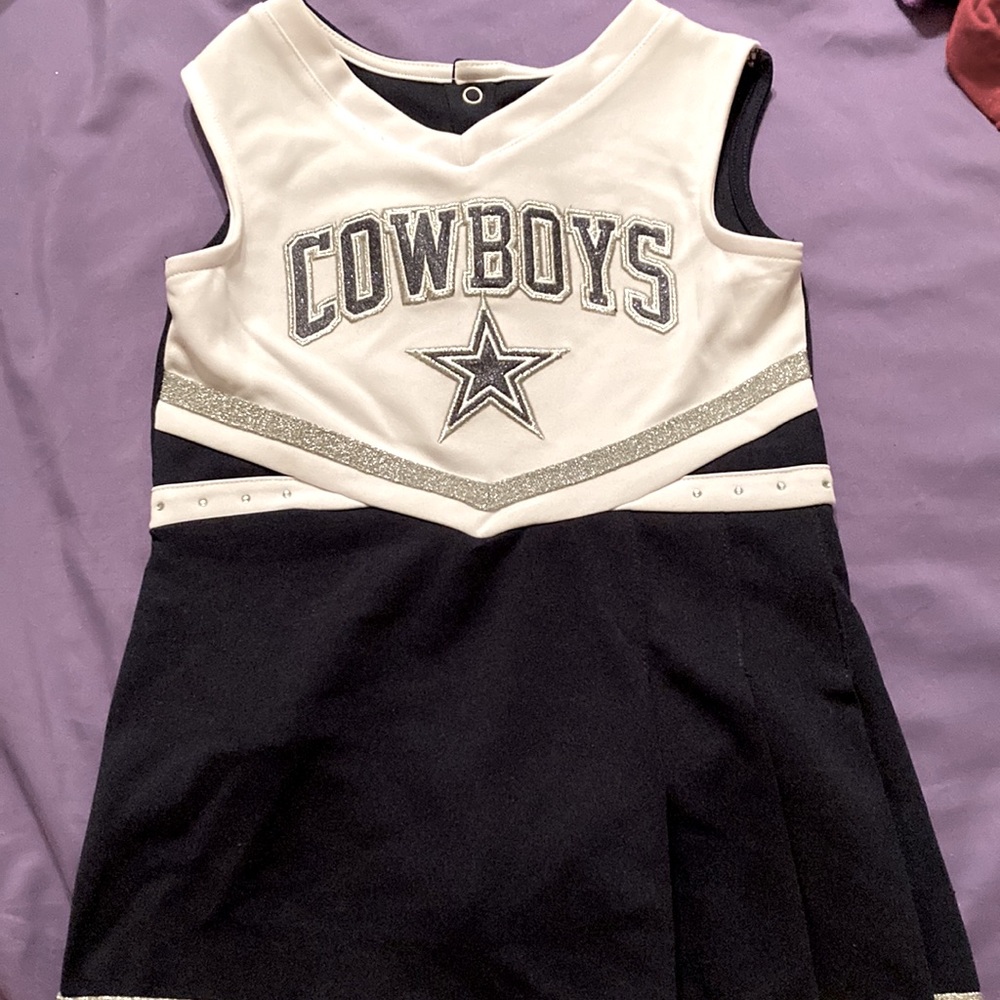 Dallas Cowboy Toddler Cheerleader Outfit